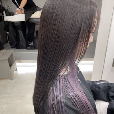 【デザインプラン】フェイスフレーミングorインナカラー+カット+システムTr