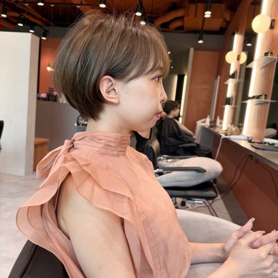 ♡似合わせ小顔カット♡カット＋白髪対応◎ブリーチ無しwカラー＋トリートメ