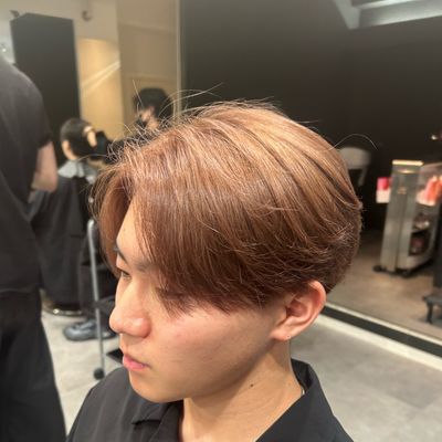 ご新規様限定🔥　メンズカット+🩵ワンカラー🩵