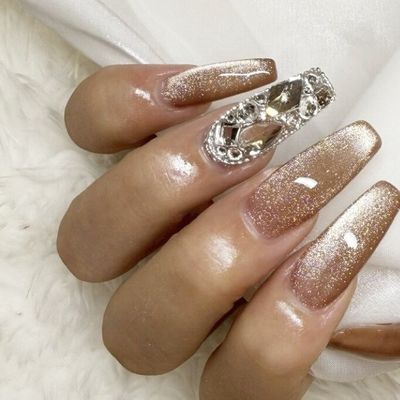 【長さ出し】チップ10本＋ストーン２本付き
