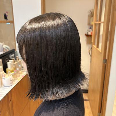 前髪カット＋リタッチ