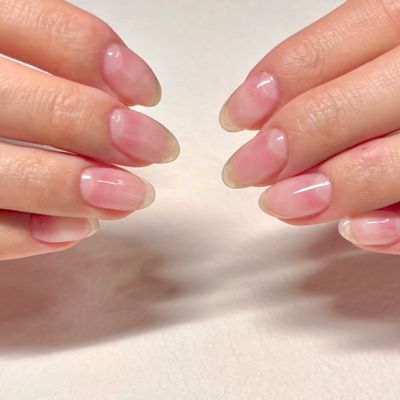 自爪育成✨クリアネイル