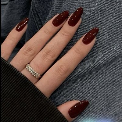 ワンカラーとかラメ🩷