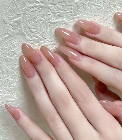 研修生《チップ長さ出し10本》ワンカラーorラメグラデーション(オフ込み)