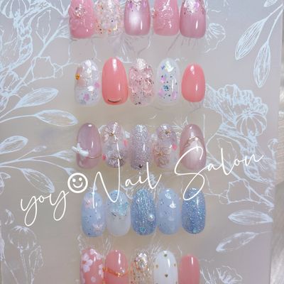 🌸ひと足早く4🈷️限定フラワーデザインコース🌸ご新規様ジェルオフ&ケア込み☆