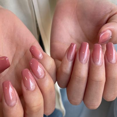 フレンチ グラデーション ネイル
