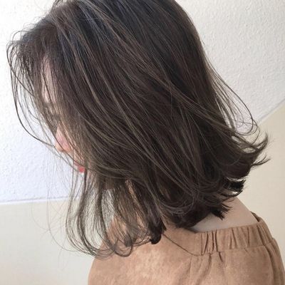 カット & ボタニカオイル配合🌿THROWカラー&コテ巻き🌟