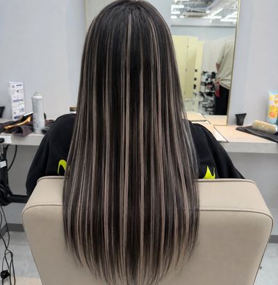エクステ馴染ませカット✂️