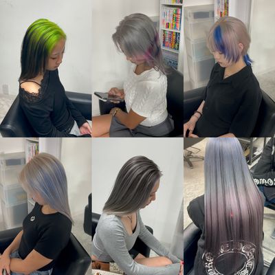 ブリーチ・カラー要相談メニュー❤︎