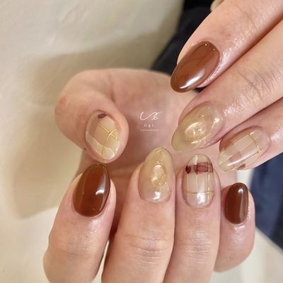 【 HAND 】大人可愛いおしゃれな手元に◎ニュアンス定額コース