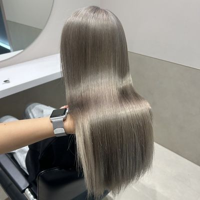 【特別価格】全頭ケアブリーチダブルカラー＋3stepトリートメント