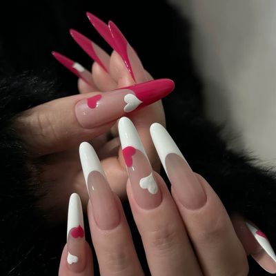 フレンチ/カラグラ🍒ジェルオフ込み