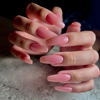 シンプルネイル
ワンカラー、ラメグラデーション