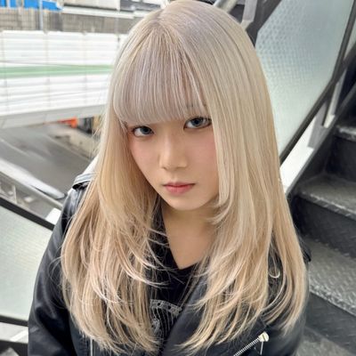デザインカット+ケアブリーチ+ダメージレス前処理トリートメント