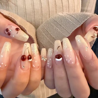 ゴージャスデザイン(120分🎀シンプルパーツつけ放⚠️土日祝日＋¥500