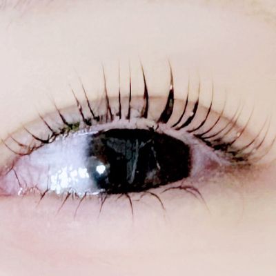 似合わせまつ毛パーマ(上下)＋ブラックティント