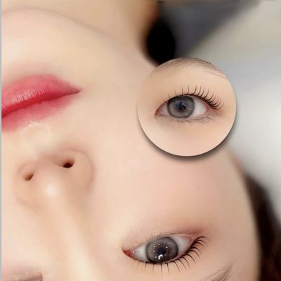 まつげパーマ上・キープ美容液仕上げ♪