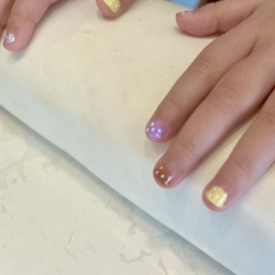 子供ジェルネイル
