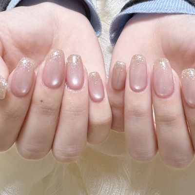 【キラキラ】マグネットカラー+フラッシュグラデーション