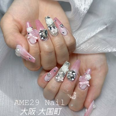 チップ長い出し10本＋アートつけ放題