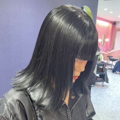 【カットなし】髪質改善×圧倒的ツヤ◎カラー+集中補修ケアトリートメント