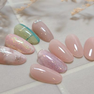 【パラジェル使用】7月限定アート💅🏻 ¥6000