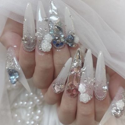 ✨おすすめ✨持ち込みやり＆つけ放題スーパーロング［チップ長さ出し］✨最大150