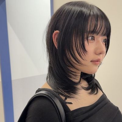 【撮影モデル】韓国風ミディアムレイヤー