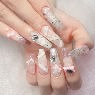 ハンド持ち込みデザイン「付け放題」 アート8本