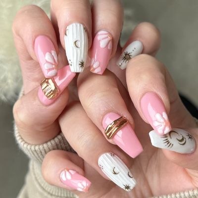 お得✨10本長さ出し/お任せアート