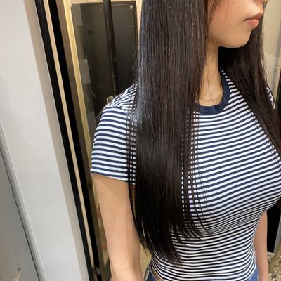 カット＋縮毛矯正＋アブソリュートケラチントリートメント
