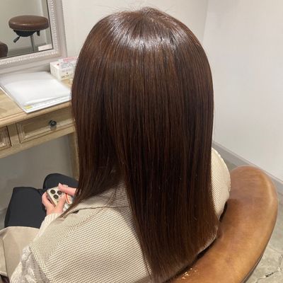 🌙ネイリー限定価格🌙イルミナカラー+オーガニックTR❣️【透明感+ダメージレス◎】
