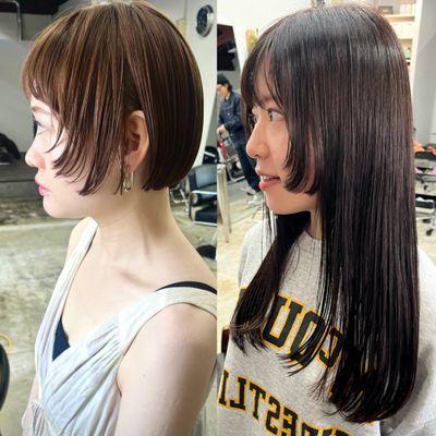 似合わせ前髪カット＋顔まわりカット♪