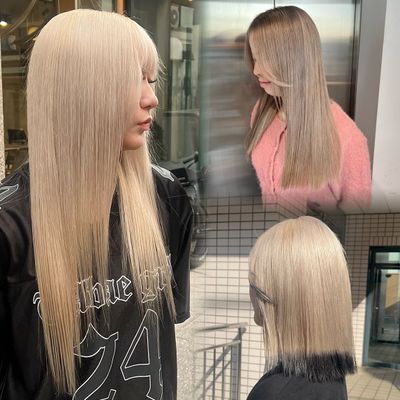 1日2名様限定🍃ブリーチ➕カラー➕カット➕トリートメント
