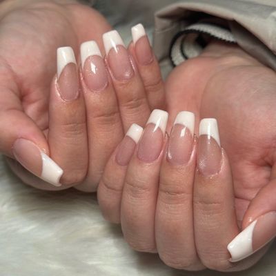 【ミディアムチップ長さだし・シンプル】王道フレンチ