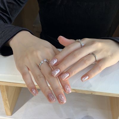 【自爪】ミラーネイル