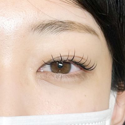 【アンドヘルシー☆】フラットラッシュ最大80本→まつげパーマ