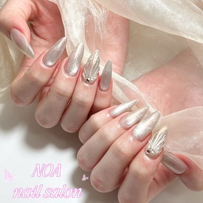 【夏限定】マーメイドネイル×マグネット/マグネットフレンチ