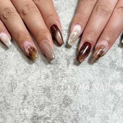 ロングネイルデザイン