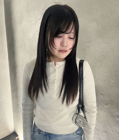 顔周りカット