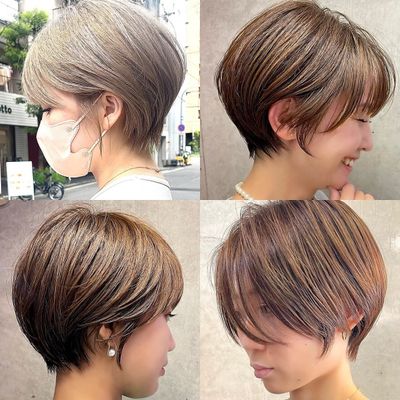 骨格整形カット➕似合わせカラー➕顔タイプ診断一級の似合わせカウンセリング