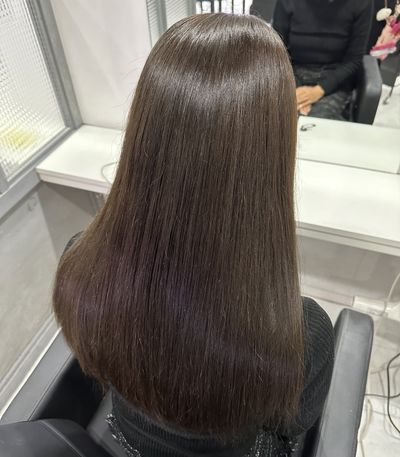 🌸うる艶縮毛矯正🌸＋cut🍒ྀི＋Color🍓＋うる艶トリートメント🌷