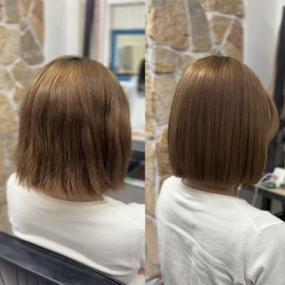 プレミアム酸性ストレート+りんご幹細胞トリートメント付き