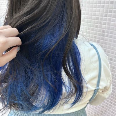 インナーカラー＋カット＋クイックtr スパ5min付