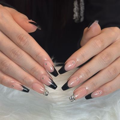 		【10本チップ長さ出し】✨ フレンチ 