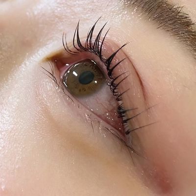 ෆ‪ダメージレスෆ‪ コラーゲン配合トリートメント付き上まつ毛パーマ
