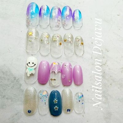 【自店オフあり】ジェルネイル 定額デザインA
