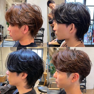 【2回目以降の方限定】メンズカット全種パーマ対応+ケアトリートメント