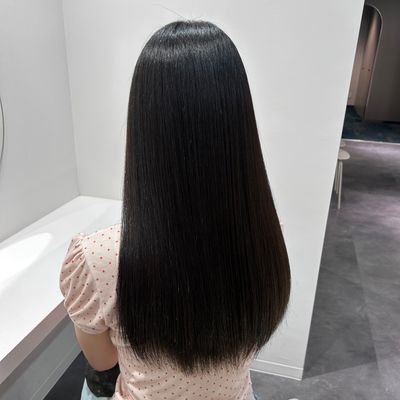10〜30代限定✨カット+カラー+縮毛矯正+髪質改善トリートメント✨髪質改善縮毛