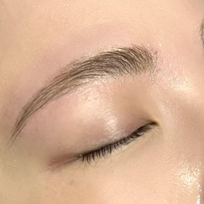 ふんわり垢抜け眉毛に☆アイブロウWAX×眉毛カラー